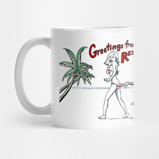 restless beach 2 Mug